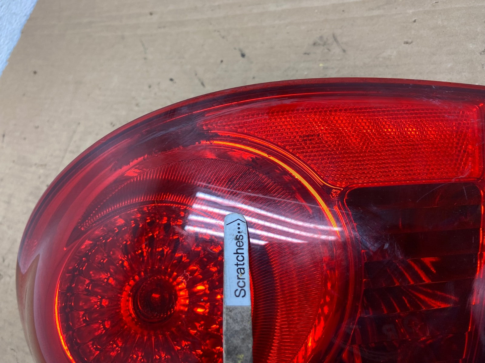 2007 to 2010 Hyundai Elantra Sedan Right Passenger Side Tail Light AD2841 LK3