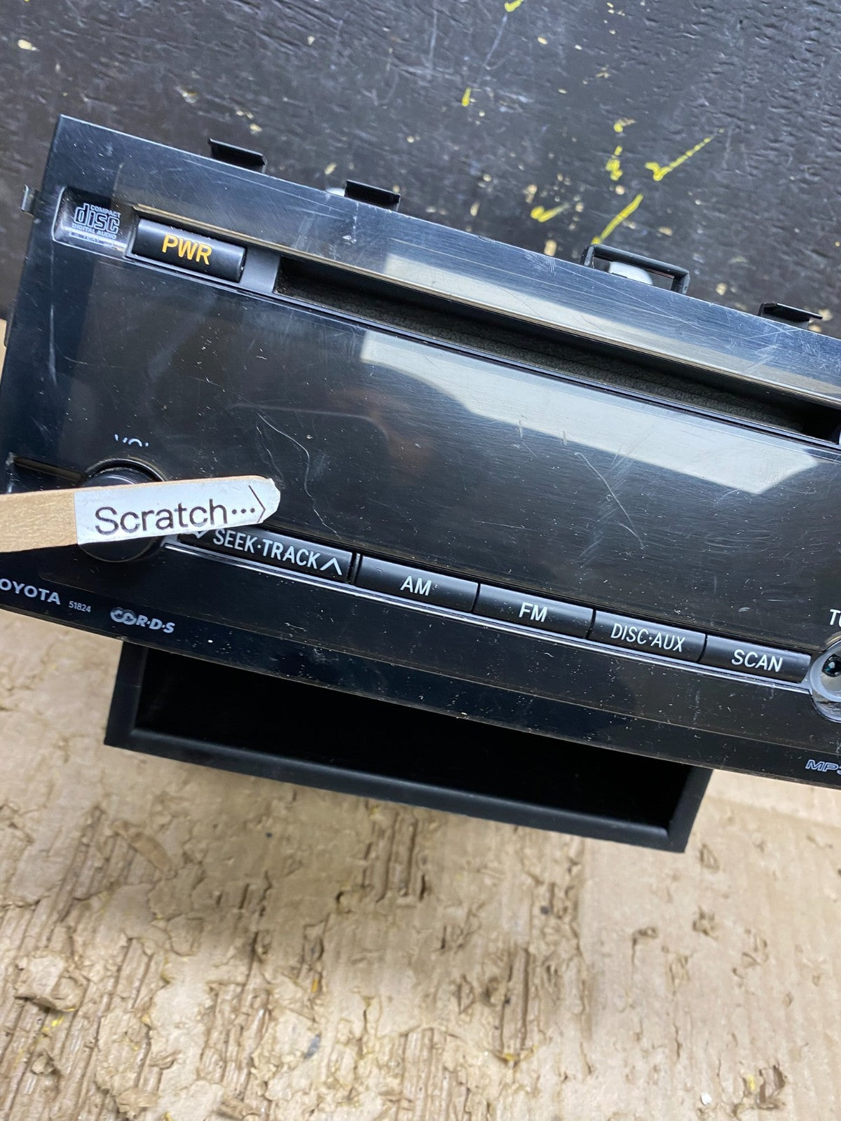 2006 to 2009 Toyota Prius OEM Radio AM/FM CD Player Oem W0010 DG1