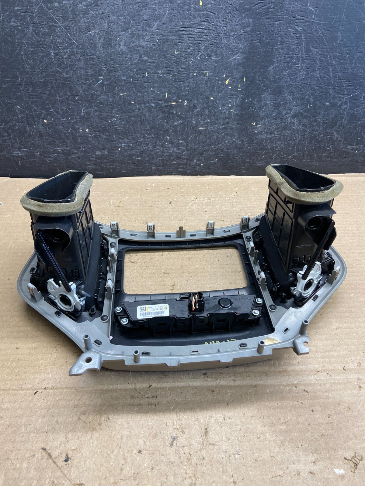 2015 to 2016 Chrysler 200 Radio Dash Bezel Trim Vent Hazard Panel AH3812 DG7