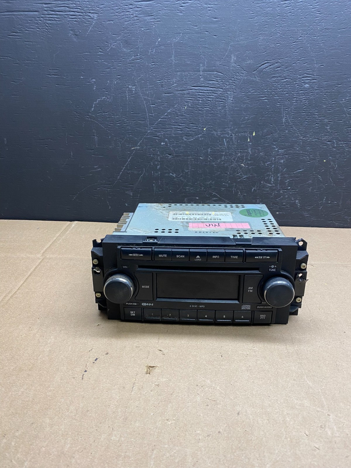 2007-2012 Chrysler Dodge Jeep Ram Radio CD MP3 AUX Receiver AB9191 DG0