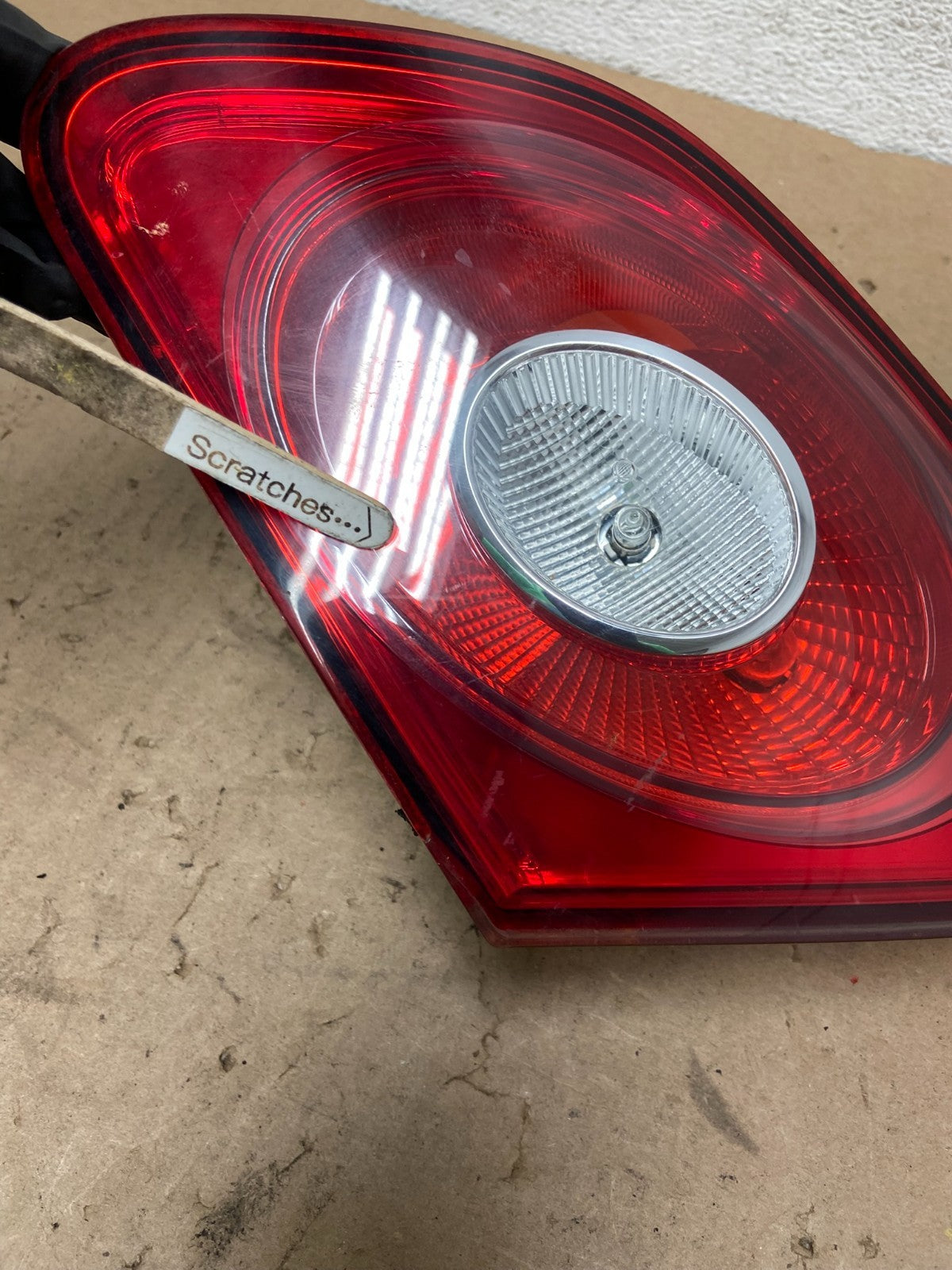 2009-2012 Volkswagen CC Right Passenger RH Side Tail Light Inner Trunk AG43333