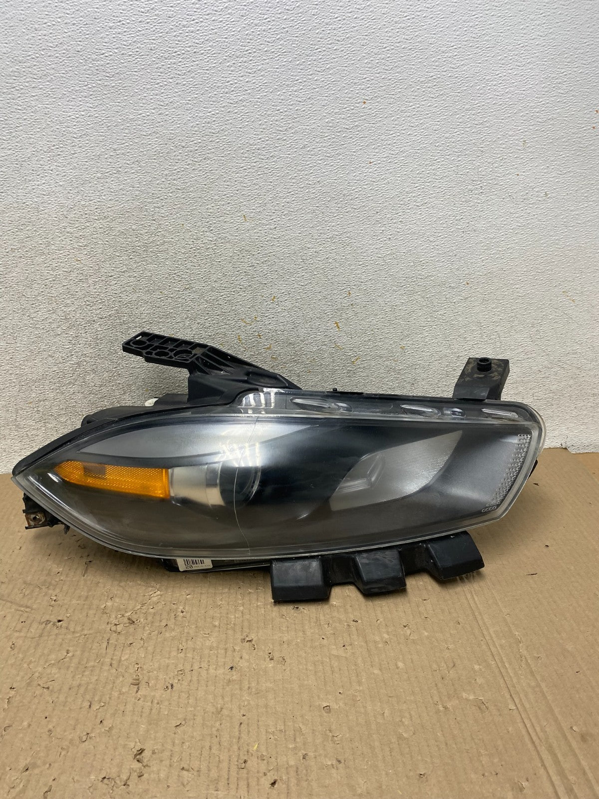 2013 to 2016 Dodge Dart Right Passenger Halogen Black Headlight AJ1812 LK0