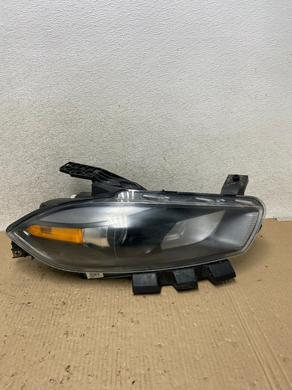2013 to 2016 Dodge Dart Right Passenger Halogen Black Headlight AJ1812 LK0