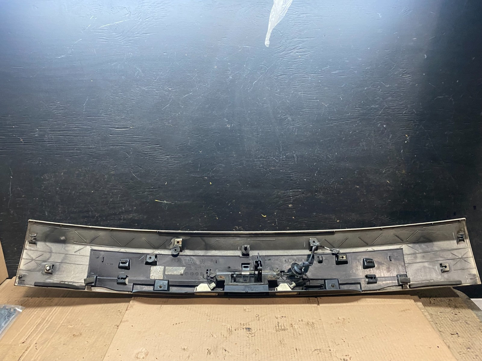 2011-2018 Dodge Grand Caravan Rear Tail Gate Trim Molding Panel W2538 DG5