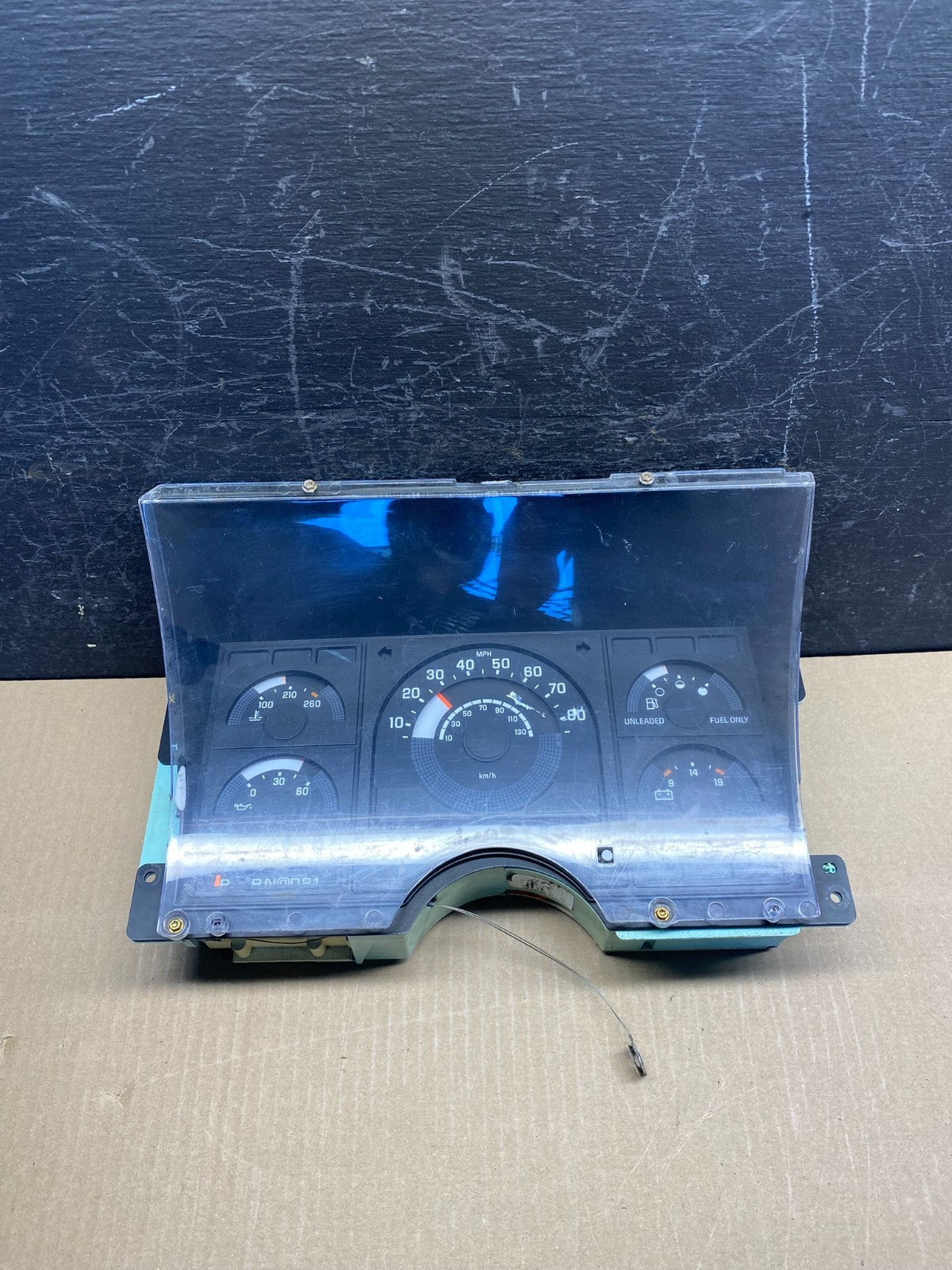 1992-1994 Chevrolet GMC Sierra Silverado Cluster Gauge Speedometer ECM AG7455 DG0