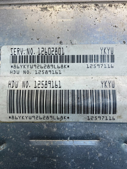 2005 Chevrolet Astro Ecu Engine Control Module Unit Ecm AB2766 DG2
