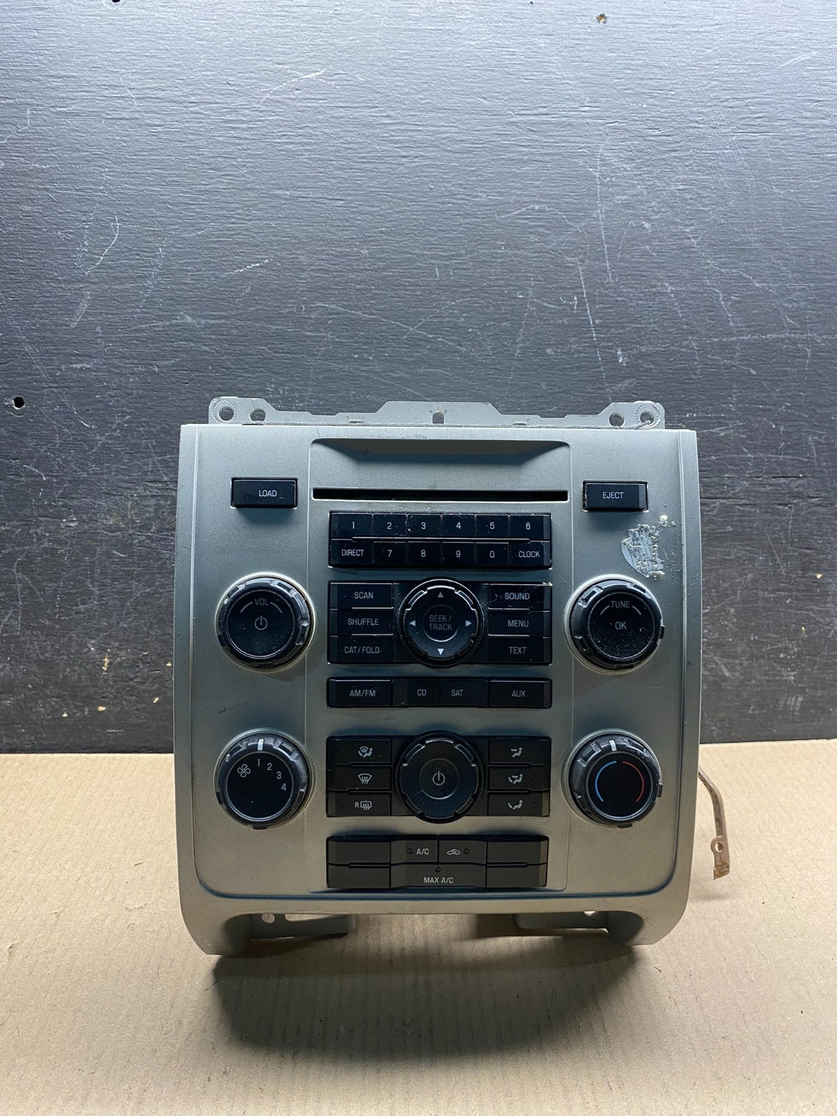 2008 Ford Escape Ac Heater Climate Radio CD Player Control ai5330 DG0