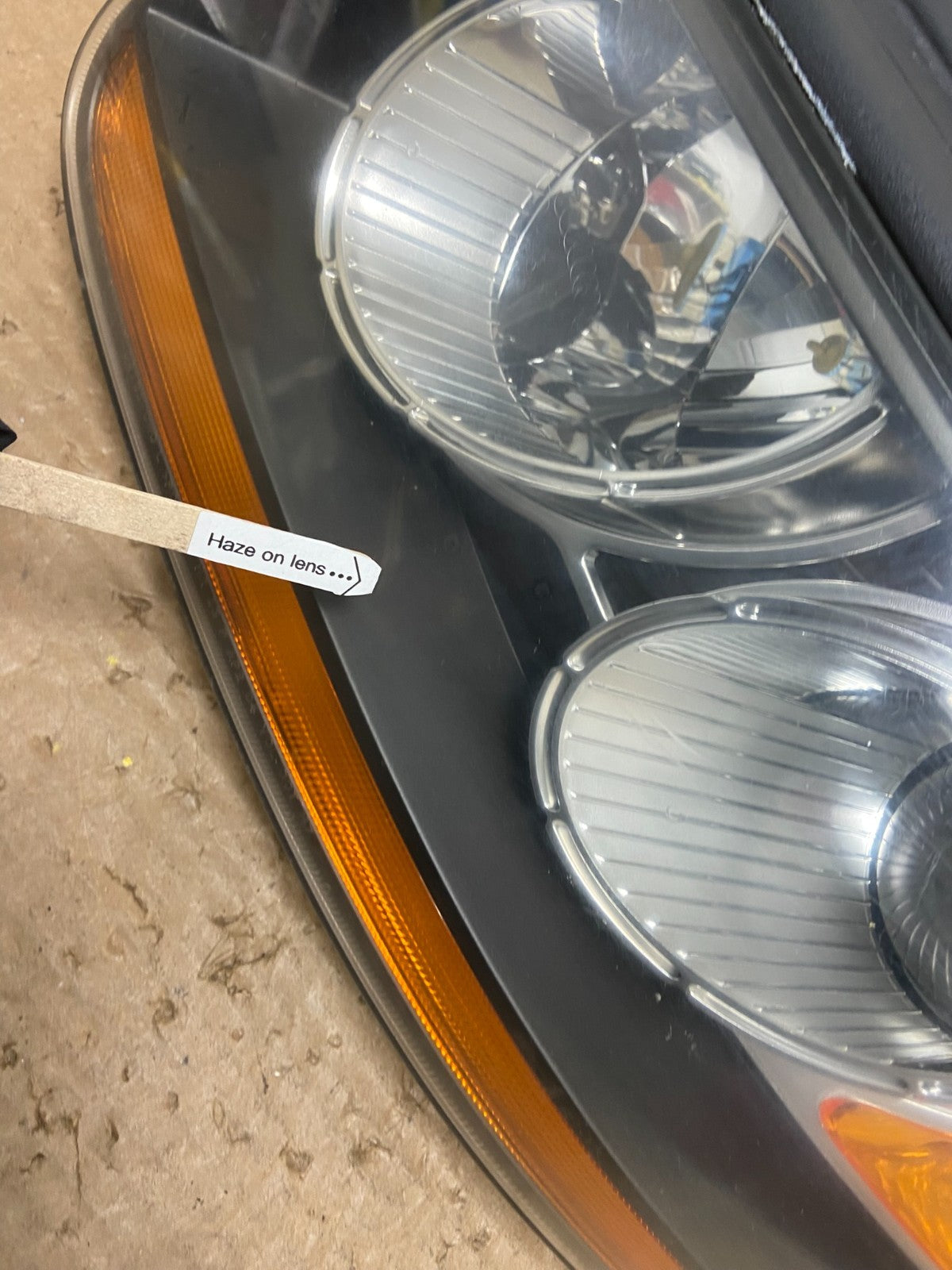 2007 2008 2009 Hyundai Santa Fe Left Driver LH Halogen Headlight Oem Z3713 PS4
