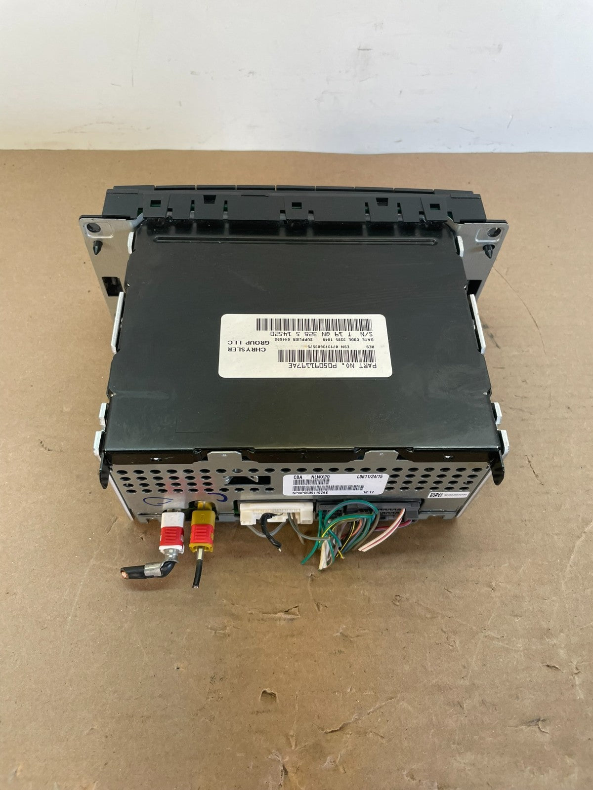 2007-2012 Chrysler Dodge Jeep Ram Radio CD MP3 AUX Receiver af5600 DG5