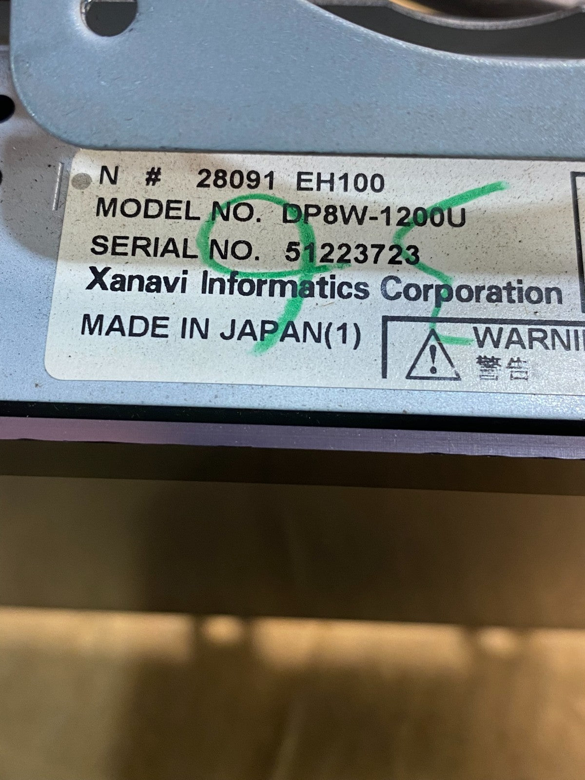 2006 2007 Infiniti M35 Radio Information Display Screen Air Vent Bezel AD3640 DG4