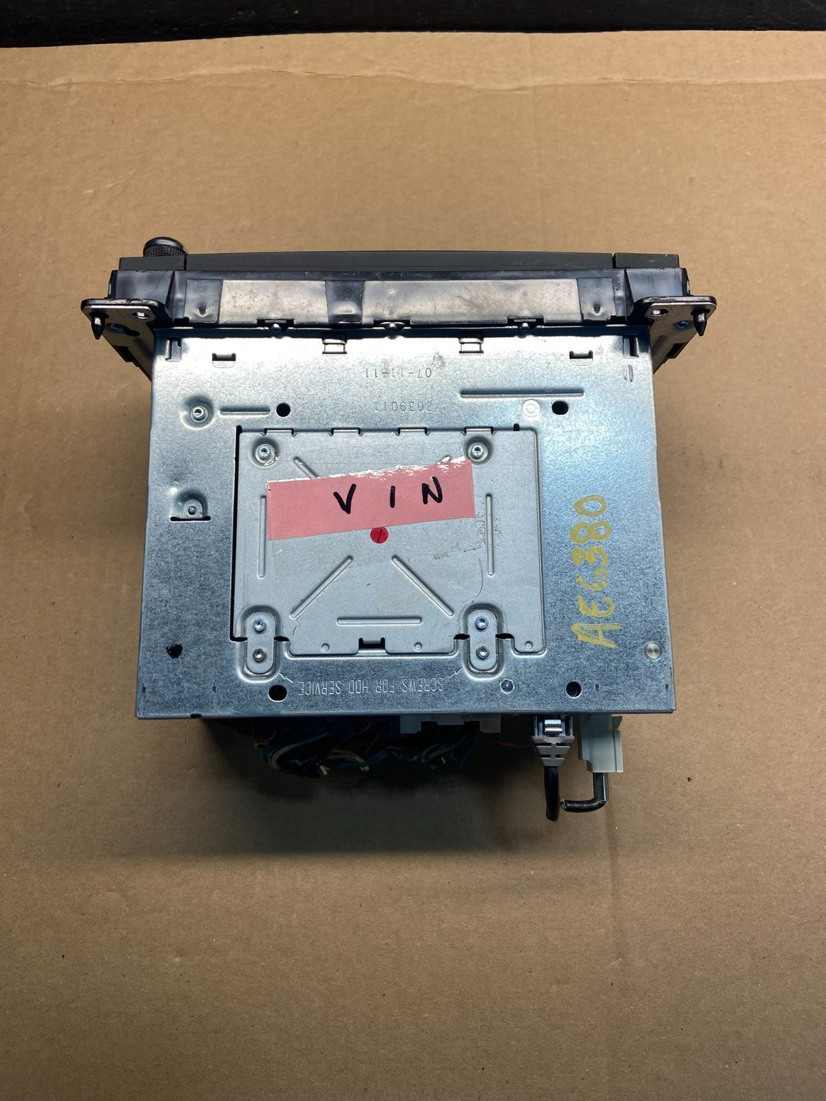 2011 to 2013 Jeep Grand Cherokee Media Satellite Radio Screen Display AF9248 DG4