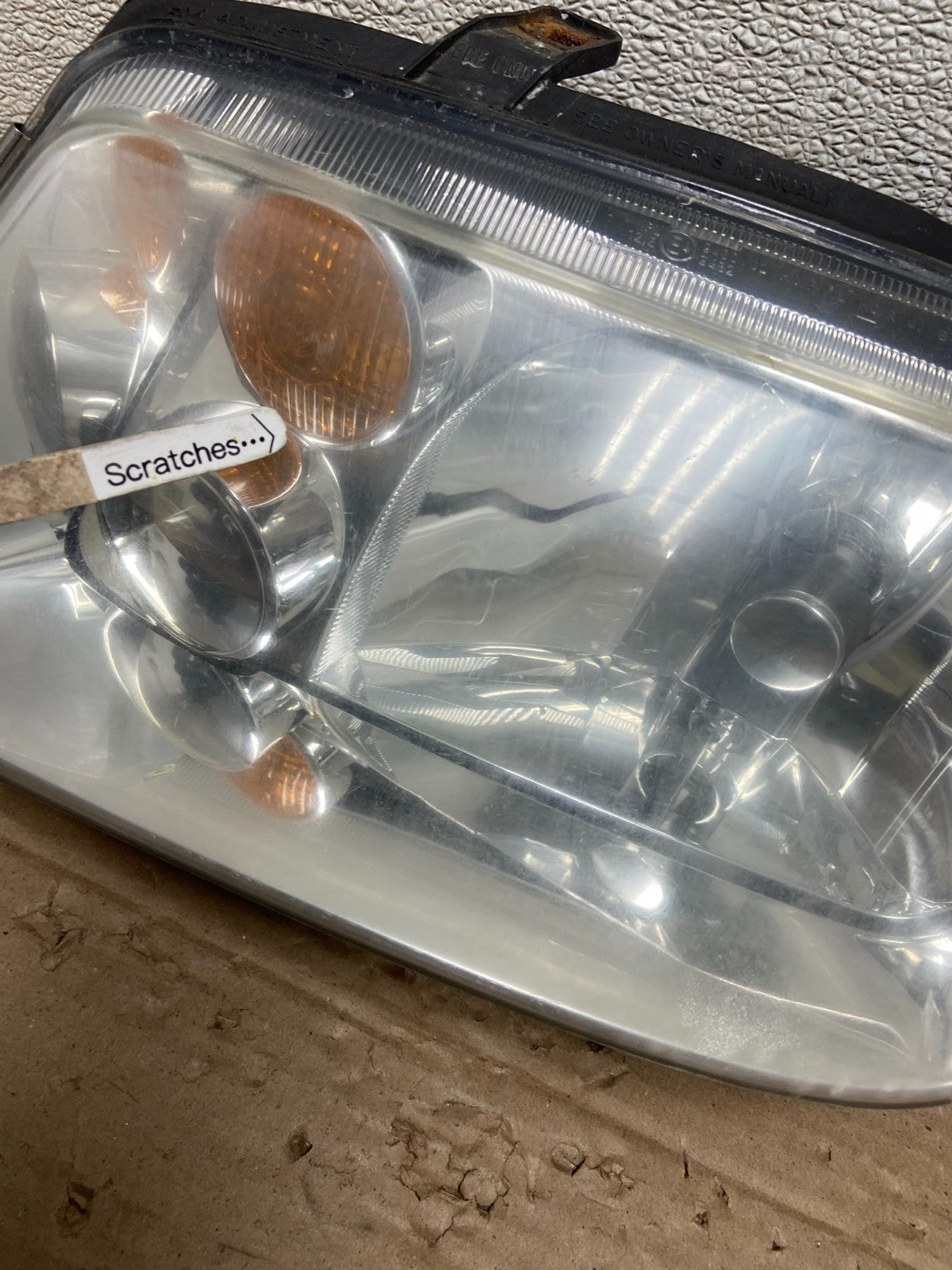 2002 to 2004 Volkswagen Jetta Left+Right Halogen Headlights AB1413 DW3