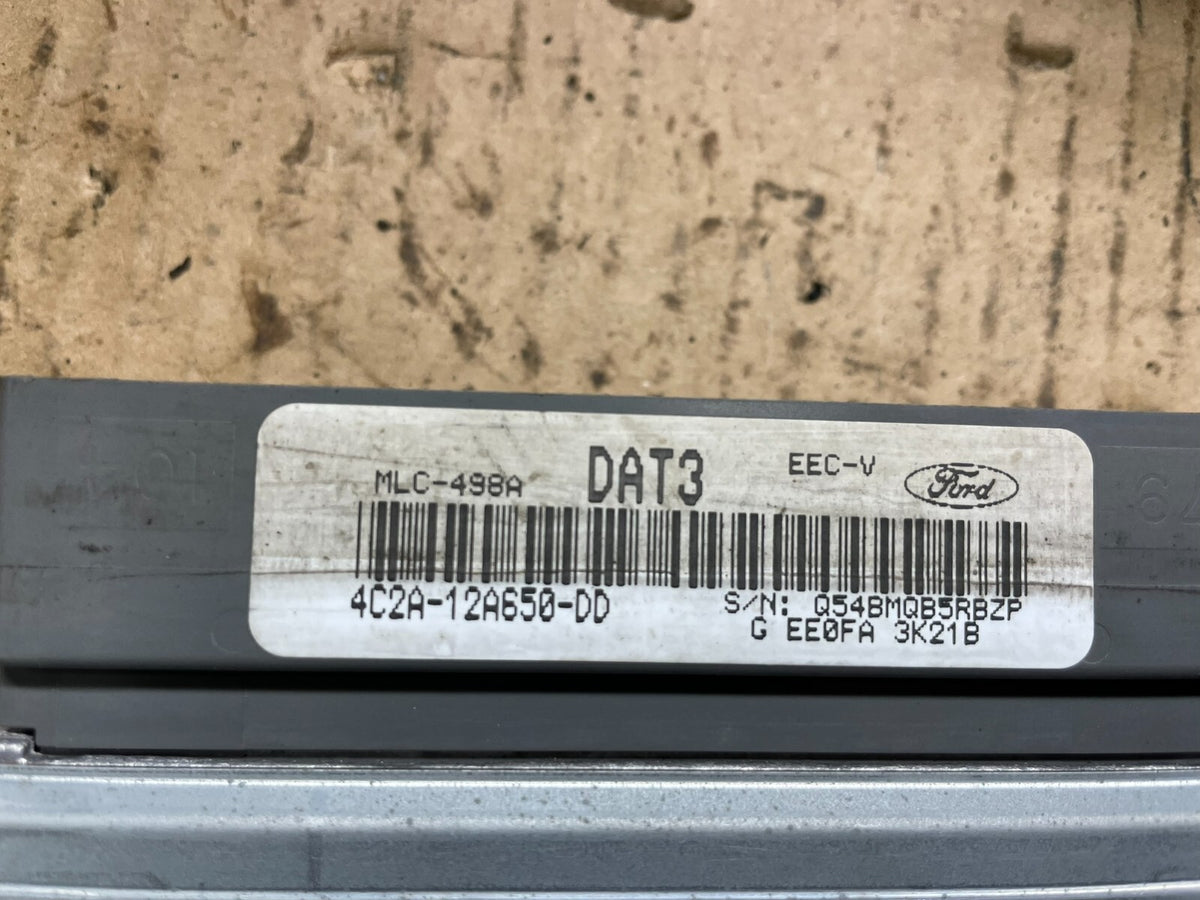 2004 Ford E-Series 4.6L Engine Control Computer 4c2a-12a650-dd n4885 DG2