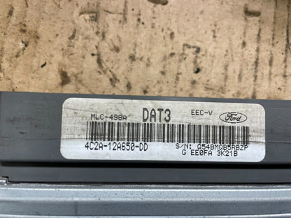 2004 Ford E-Series 4.6L Engine Control Computer 4c2a-12a650-dd n4885 DG2