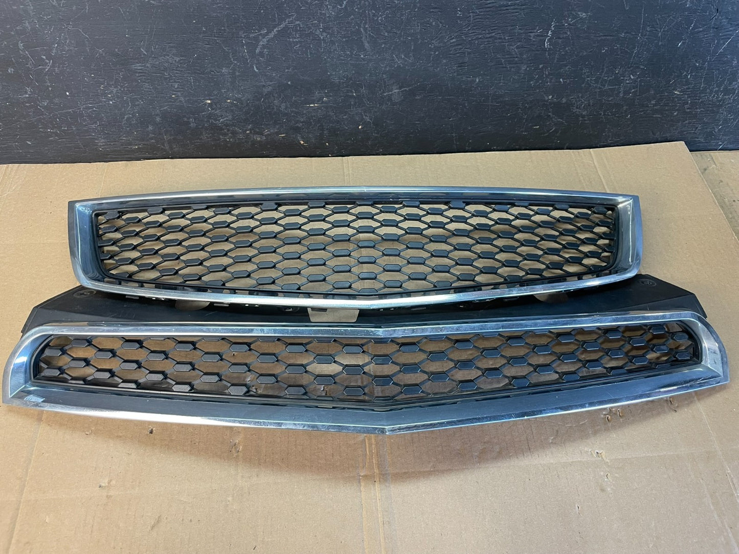 2010-2013 Chevrolet Equinox Upper Lower Set Front Chrome Grill Grille AC2187 DG0