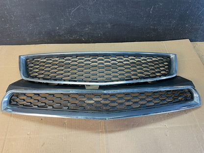 2010-2013 Chevrolet Equinox Upper Lower Set Front Chrome Grill Grille AC2187 DG0
