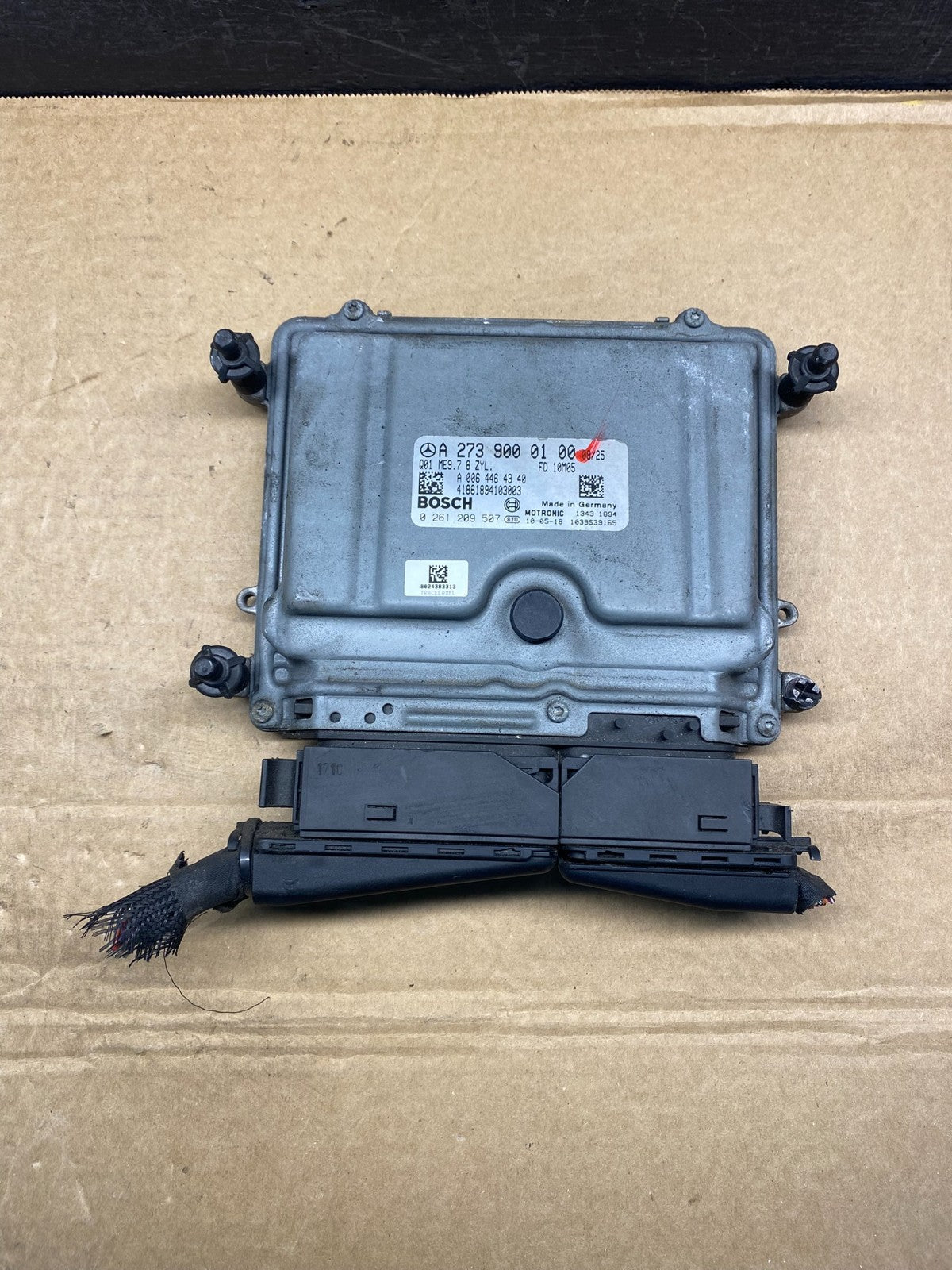 2007-2012 Mercedes GL550 GL450 ECU ECM Engine Control Module af7721 DG0