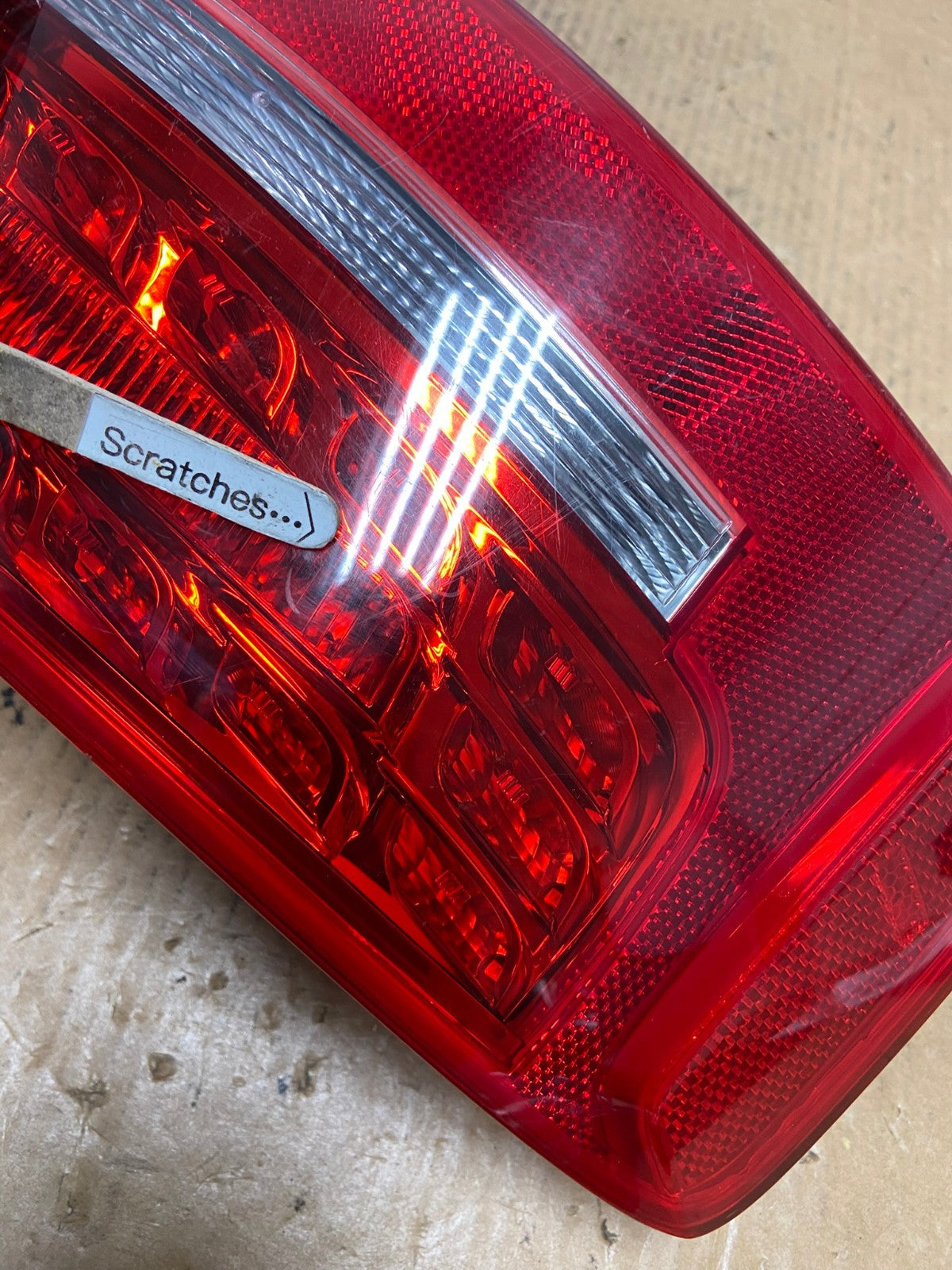 2008 to 2012 Audi A5 Left Driver Side Tail Light LED AE1644 LK3
