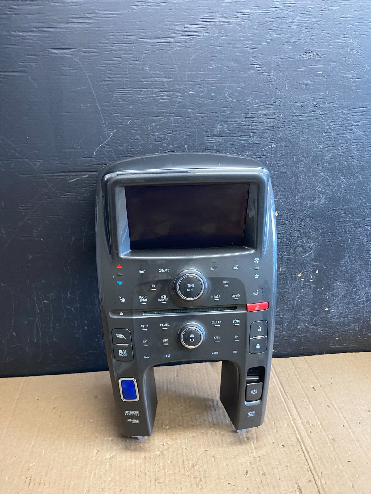 2011 Chevrolet Volt Radio Face Climate Control Panel Bezel ae3929 DG0