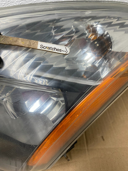 2009-2013 Nissan Rogue Left+Right Side Set Halogen Headlights OEM AB8284 DW4