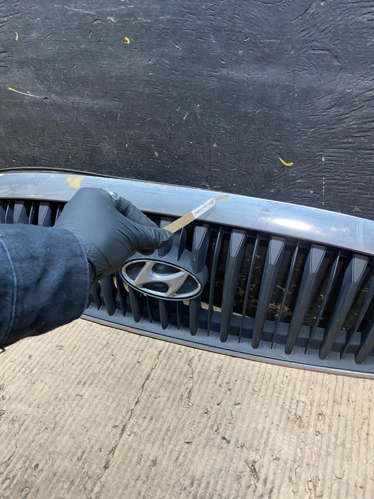 2001 to 2005 Hyundai Sonata Front Upper Grille Grill Bumper V4329 OEM GD5