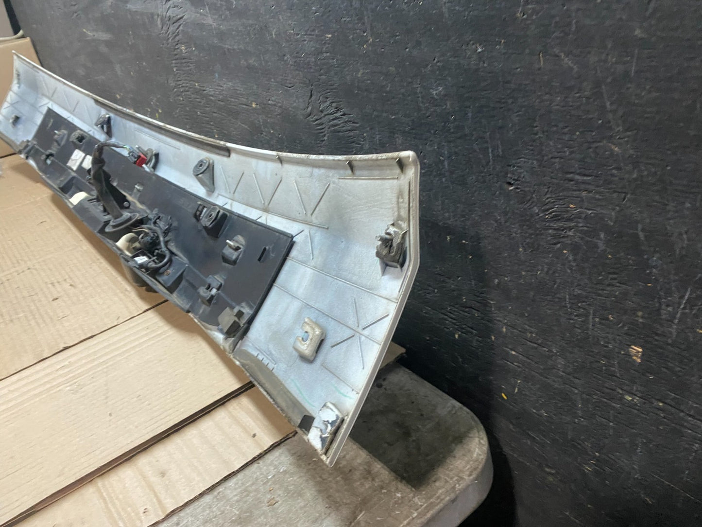2011 to 2018 Dodge Grand Caravan Tail Gate Trim Molding With Camera OEM V2684 DG10