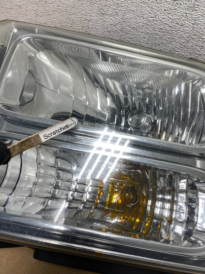 2005-2007 Ford F-250 F250 Super Duty Left Driver LH Side Headlight AE3048 DW3