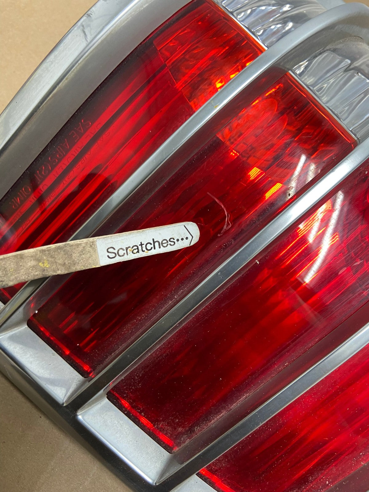 2002 2003 2004 2005 Mercury Mountaineer Right Passenger Tail Light Oem AC5554 LK3