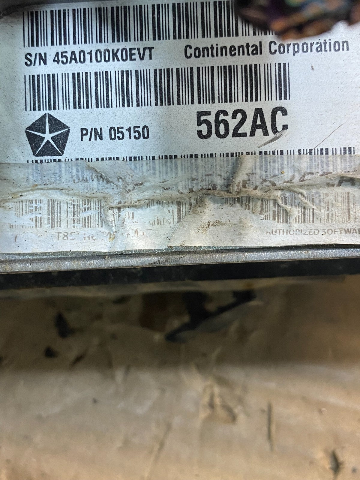 2011 Dodge Grand Caravan Town & Country ECU Engine Computer ad9552 DG2