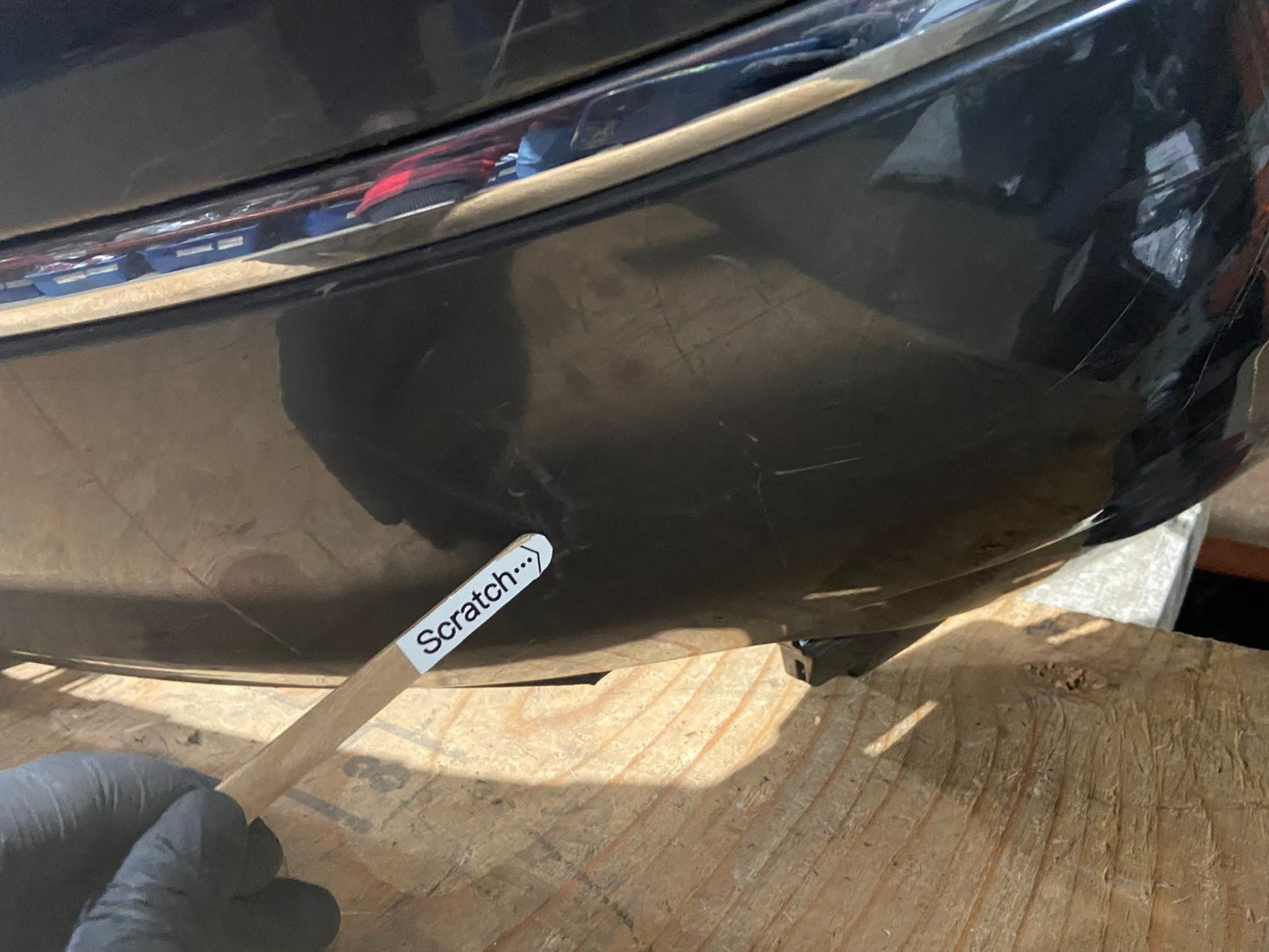2013 to 2017 Buick Enclave Rear Bumper Cover Fascia X9240 PS7