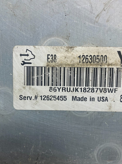 2009 Chevrolet Silverado Engine Control Module ECM ECU AH7178 DW2