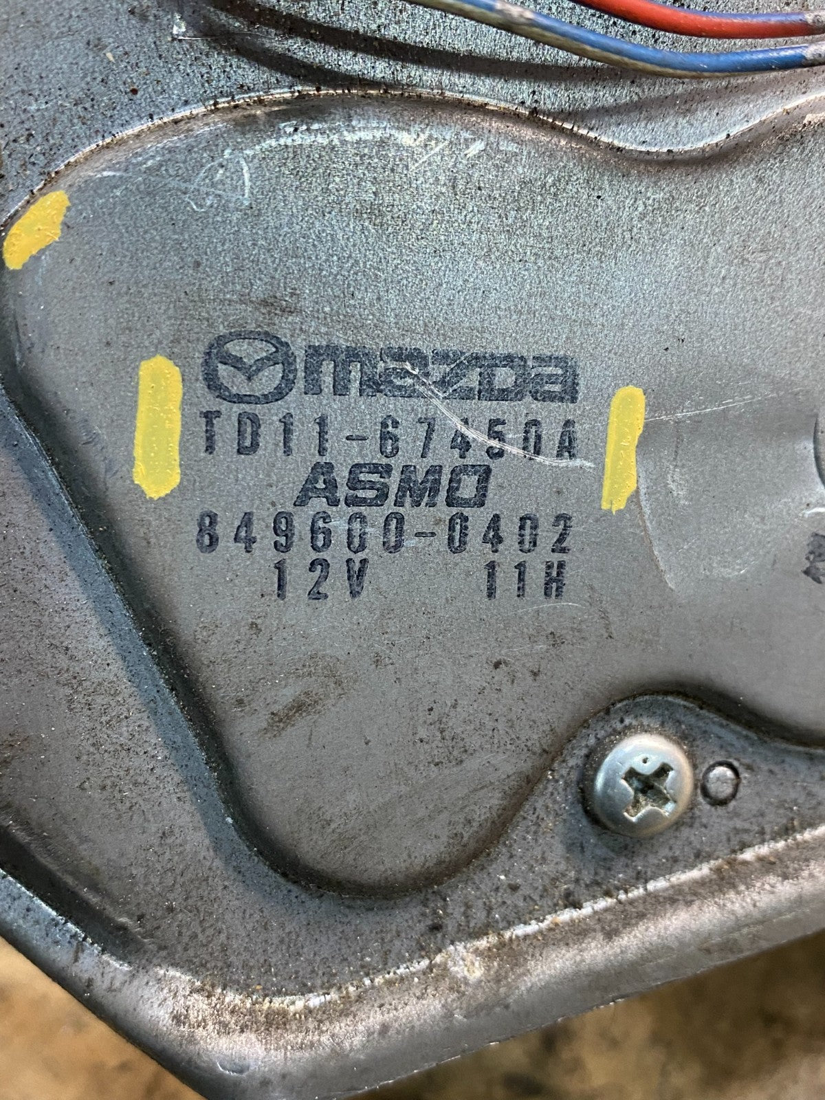 2007 to 2015 Mazda CX-9 CX9 Windshield Rear Wiper Motor aa1767 DG5