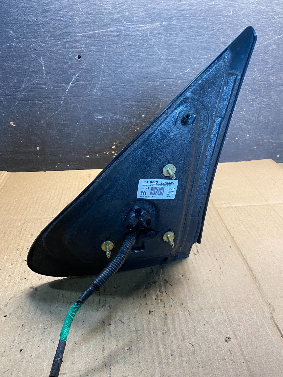 2007-2011 Ford Expedition Right Passenger RH View Door Heat Mirror AB0686 MS4