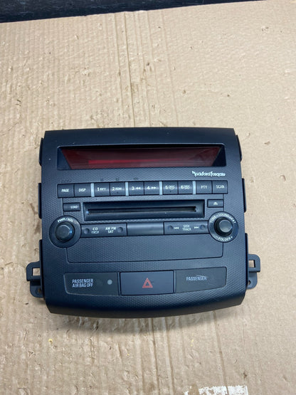 2007 to 2010 Mitsubishi Outlander Am Fm Cd Player Radio Receiver AF6363 DG0