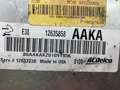 2010 2014 Chevrolet Express Savanna Engine Computer ECM ECU AA5462 DG4
