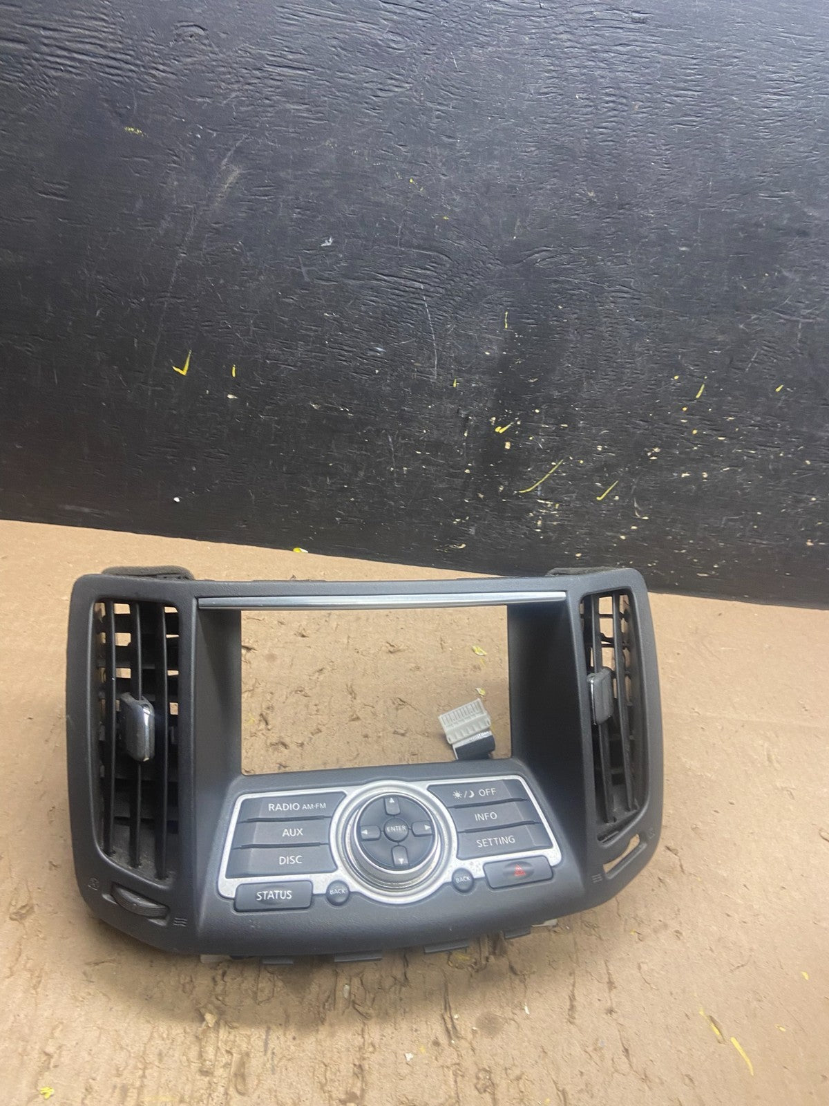 2008 - 2012 Infiniti EX35 Radio Screen Panel Bezel Trim T8992 DG0