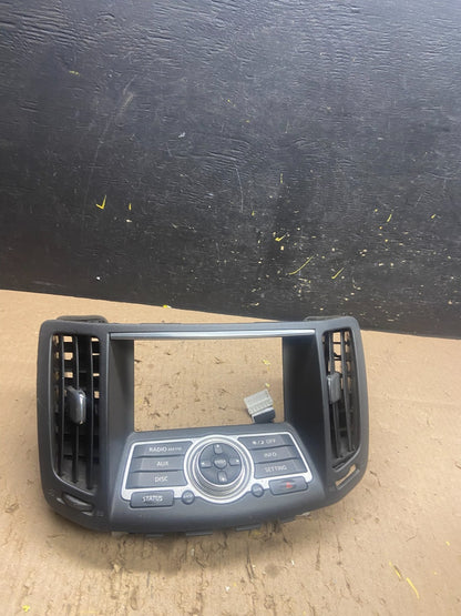 2008 - 2012 Infiniti EX35 Radio Screen Panel Bezel Trim T8992 DG0