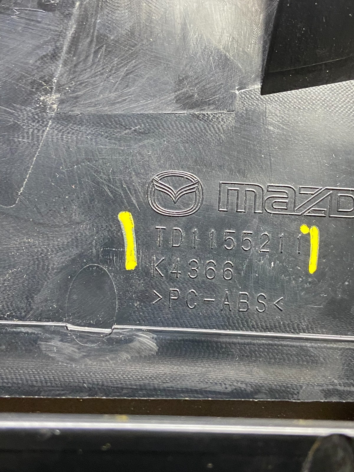 2007 - 2009 Mazda CX-9 Radio Dash Trim Bezel W/Vent AC Climate Control w1763 DG5