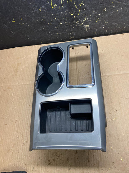 2009-2013 Ford F150 F-150 Center Dash Shifter Floor Cup Holder Bezel ab1738  DG0