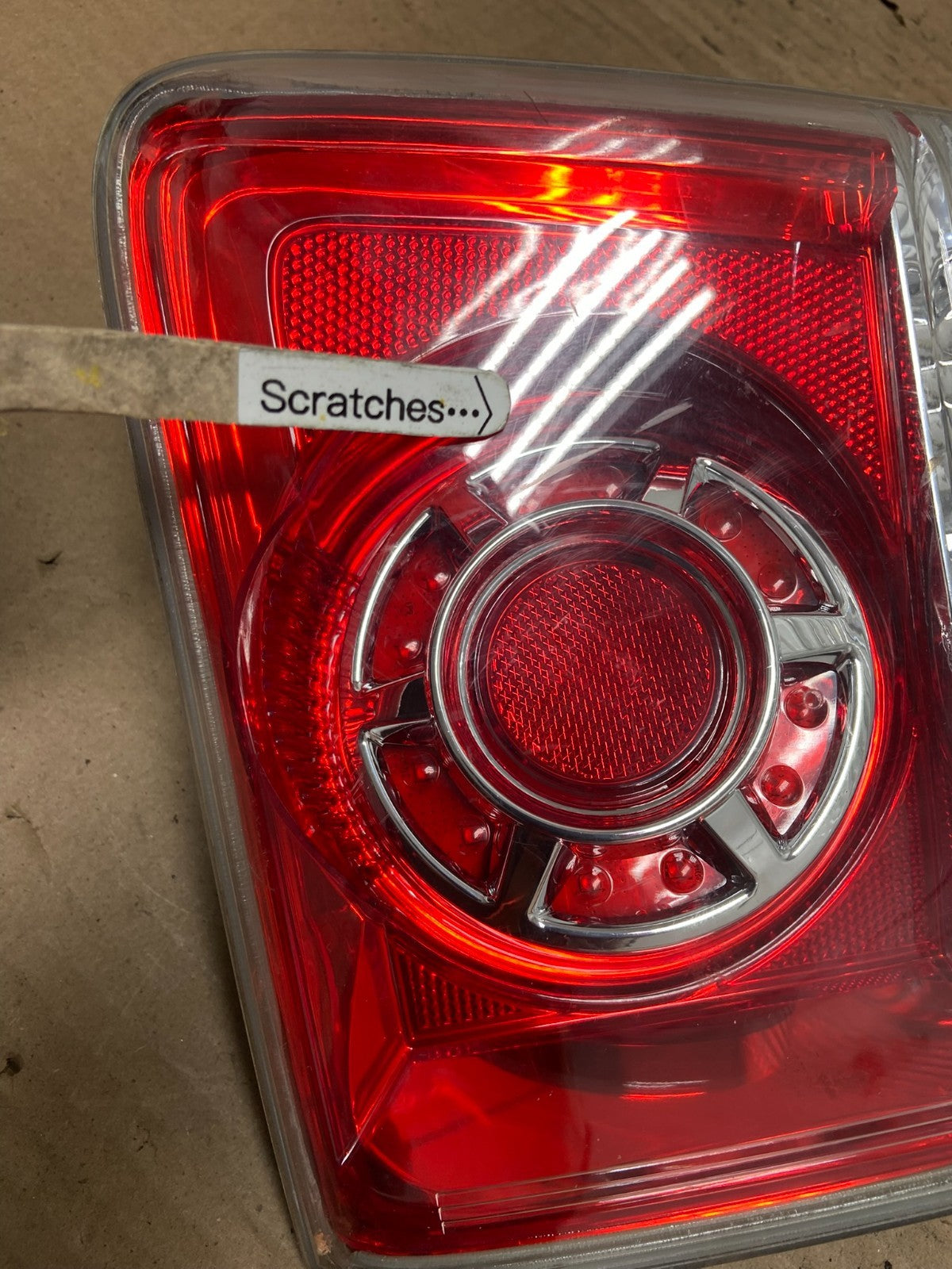 2007 to 2012 GMC Acadia Right Passenger Rh Hatch Tail Light Inner Oem AB1184 LK3