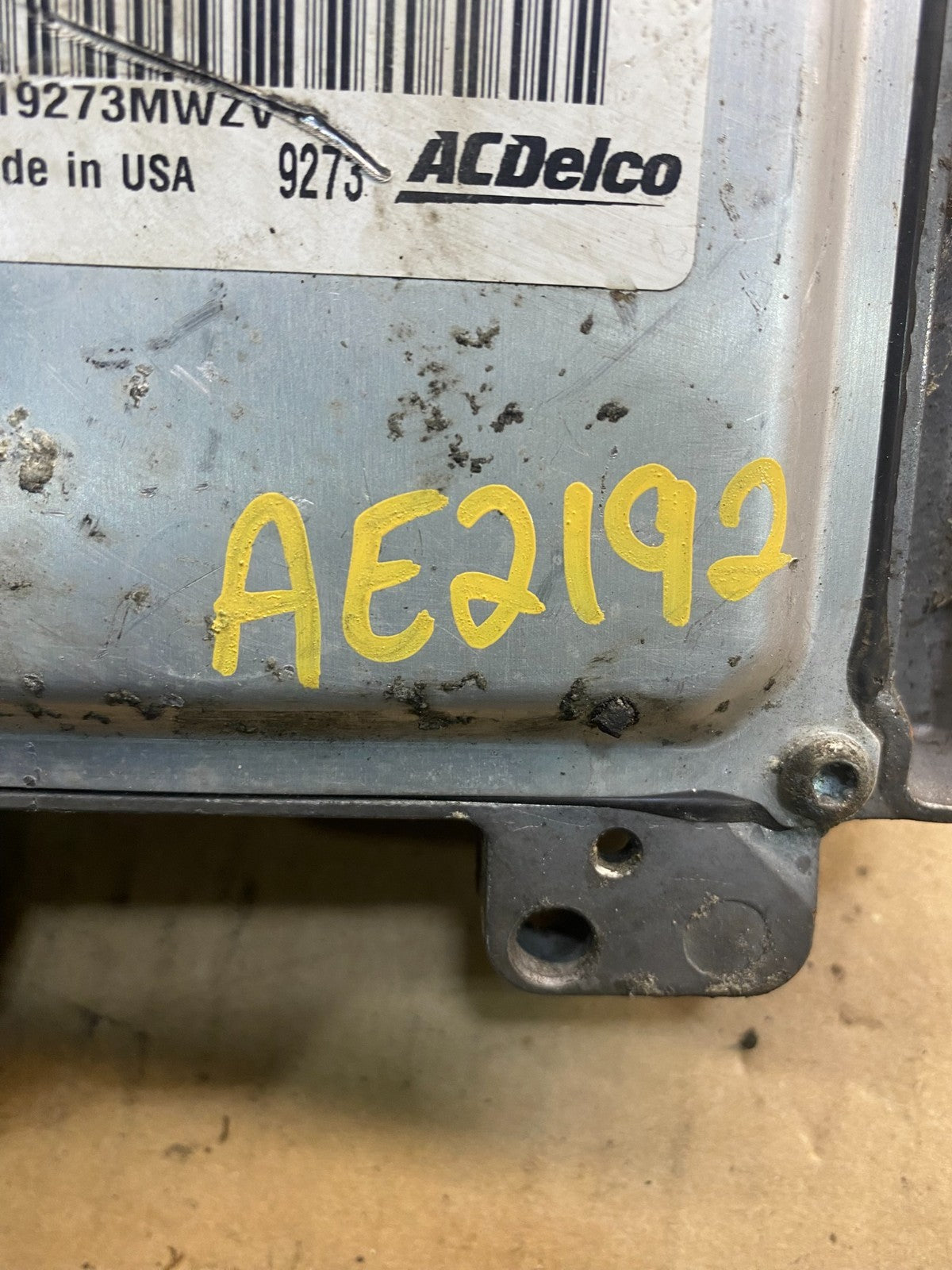2009 Chevrolet Avalanche Ecu Engine Control Module Unit Ecm AE2192 DW3