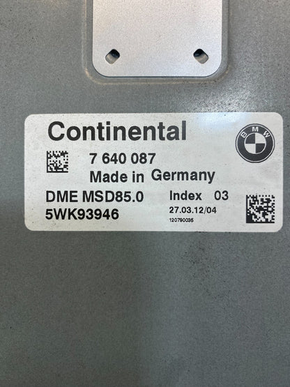 2011 2012 2013 Bmw 550i F10 4.4LEcm Ecu Engine Computer OEM ab4247 DG2