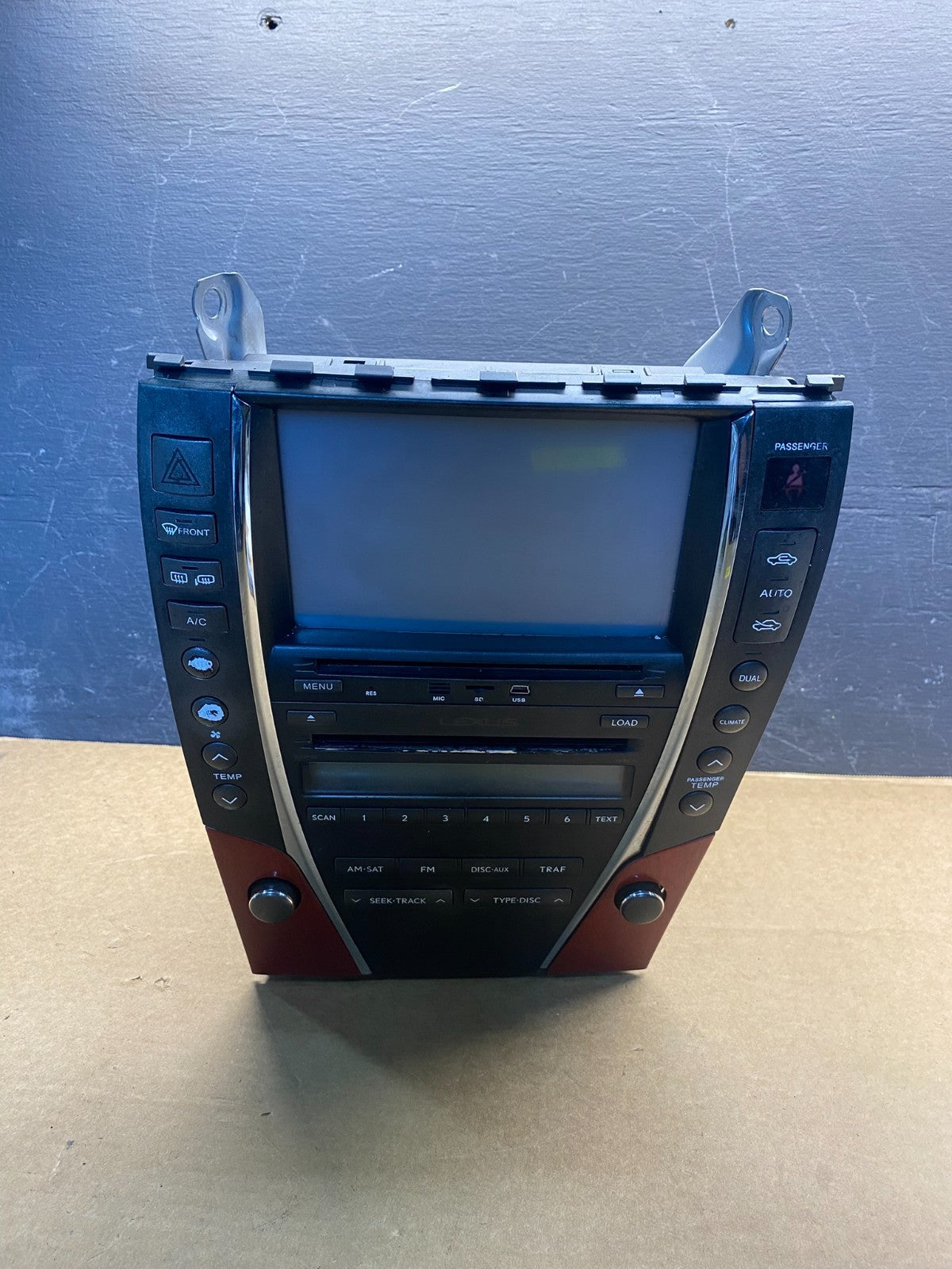 2007 2008 2009 Lexus ES350 Screen Radio AM-FM CD Tuner Head Unit AF4222 DW0
