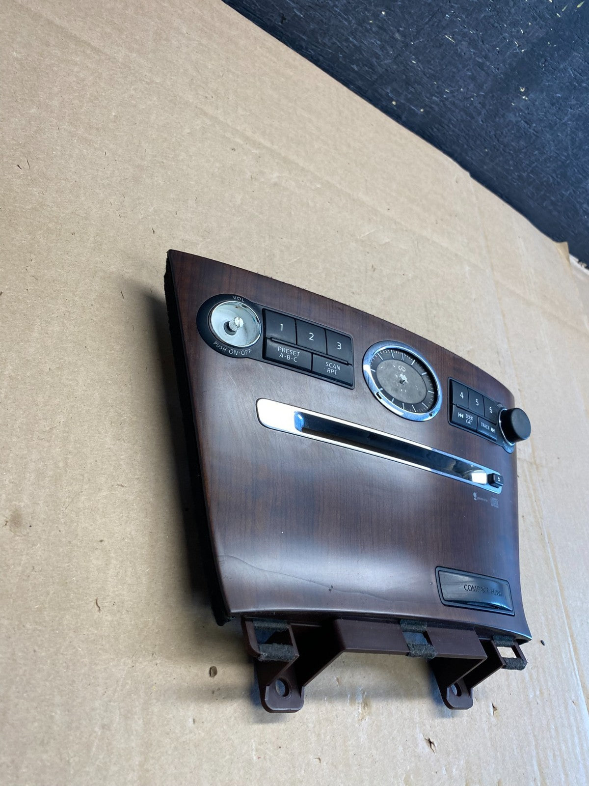 2008 2009 2010 Infiniti M35 Radio Clock Control Panel Plate AI2999 DG2