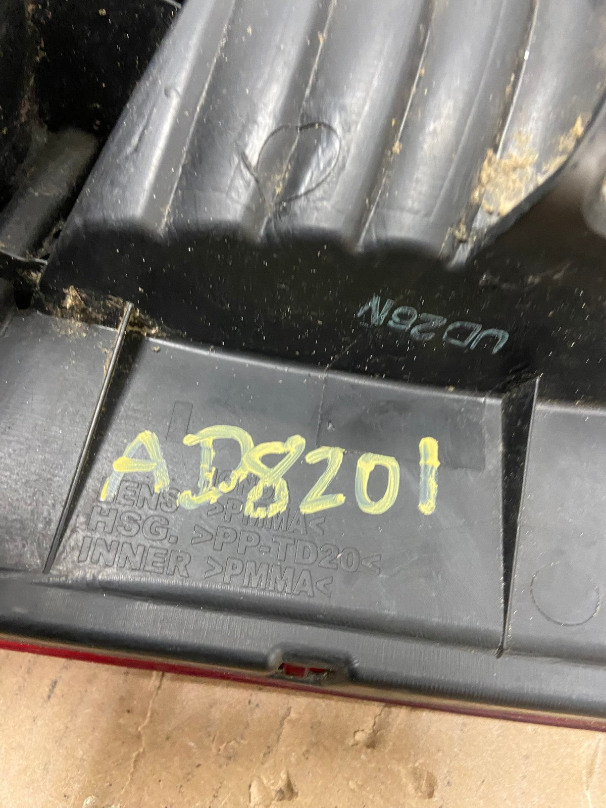 2001 2002 2003 Acura Mdx Left Driver Side Lh Tail Light AD8201 LK6