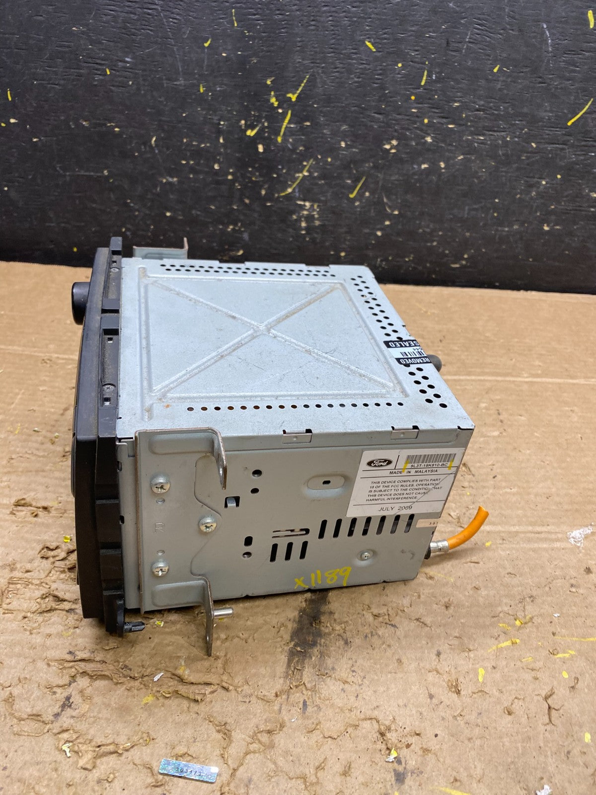 2009 Ford F150 Radio Stereo Audio AM/FM  x1189 DG3