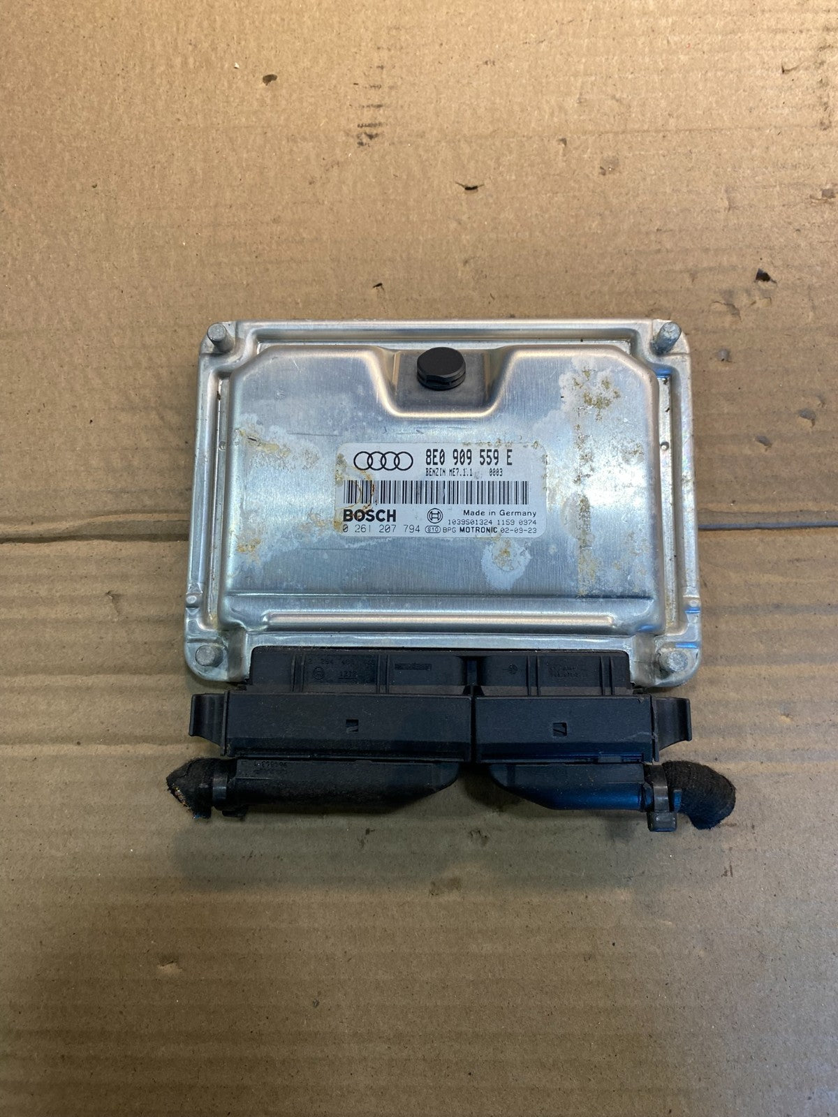 2002 2003 Audi A4 3.0L Engine Computer Ecu Ecm 8e0909559e OEM AA3384 DG0