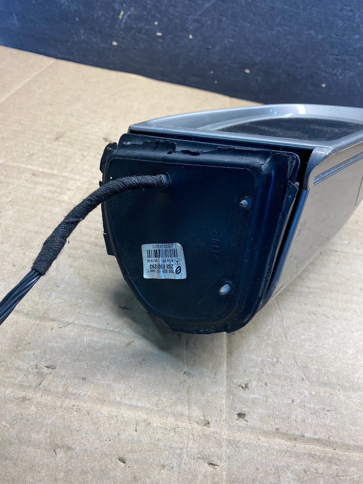 2003 to 2006 Mercedes E-Class Right Passenger RH Side View Door Mirror AE8290 DW4