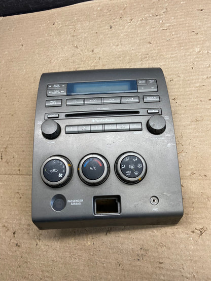 2004 - 2007 Nissan Titan Radio CD Player Climate Control AH5271 DG0