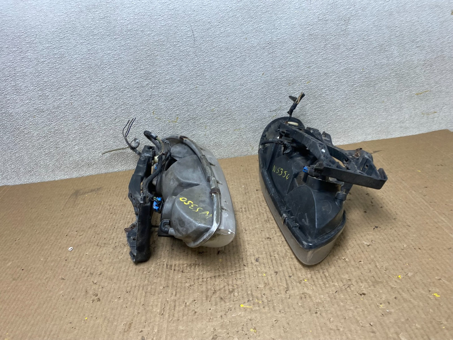 1996 to 1998 Pontiac Grand Am Left+Driver LH Side  Headlights W5350 DG11